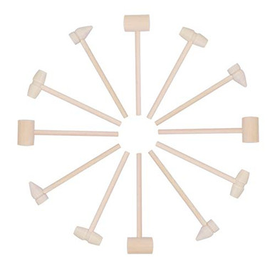 20 Pcs Mini Wooden Hammers Crab Lobster Mallets Ha... – Vicedeal