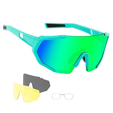 BangLong Cycling Polarized Sports Sunglasses for Men Women with 3 ...