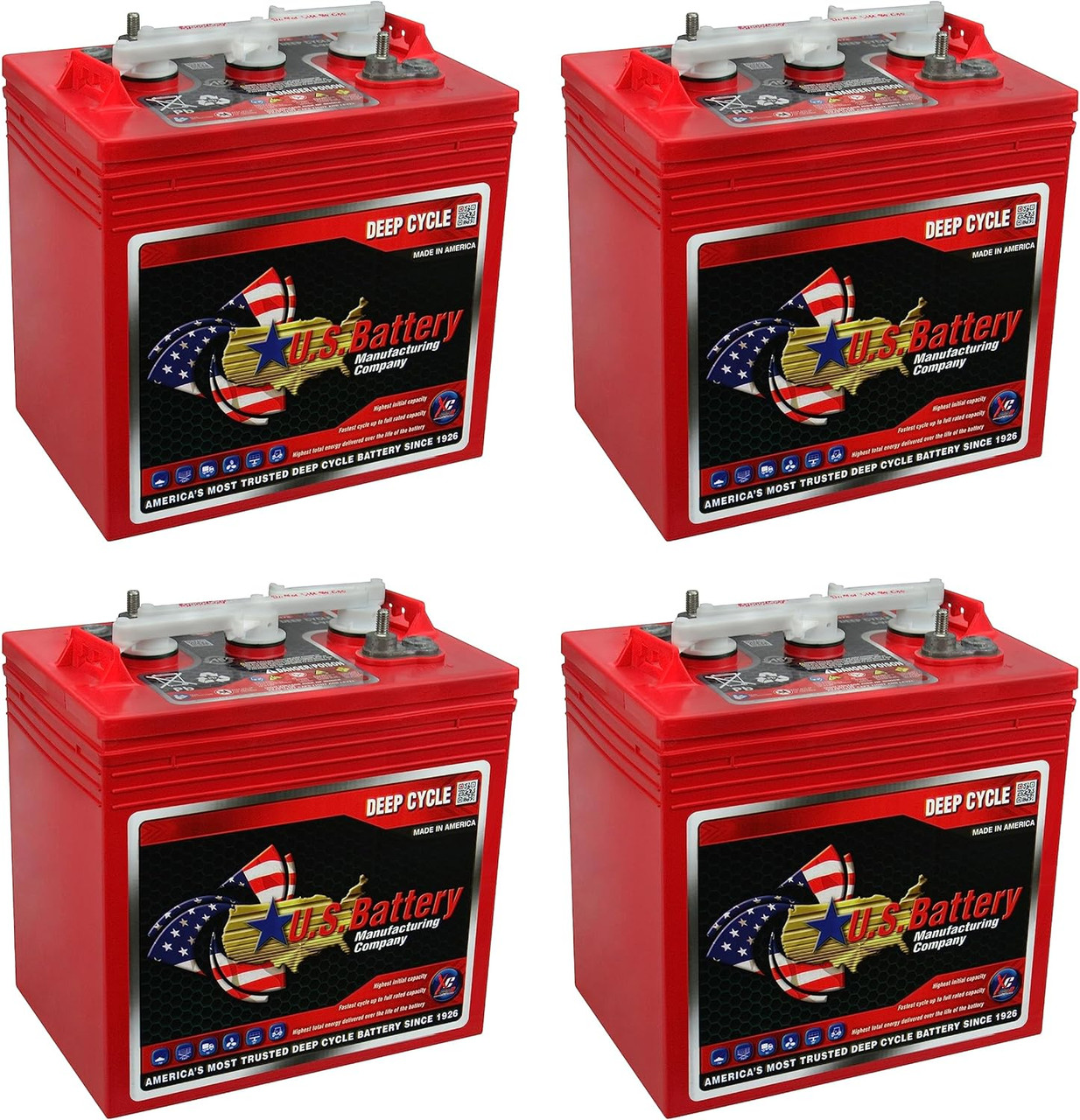 US Battery US2200XC2 Battery 4 Pack | northeastbattery.com