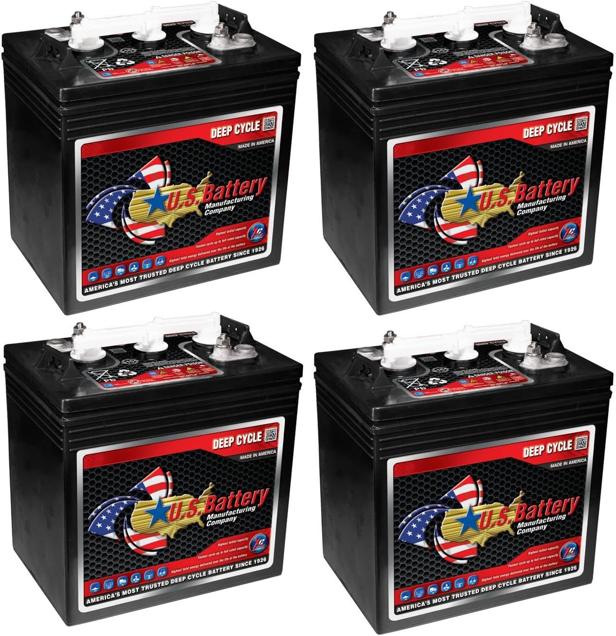 US Battery US1800XC2 Battery 4 Pack | northeastbattery.com