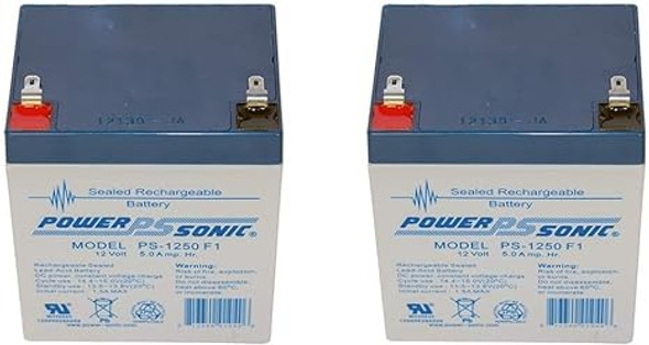 Power-Sonic 12V 5Ah Battery Replacement for Sunrise Medical ZBA-142211-2 Pack Power-Sonic 12V 5Ah Battery Replacement for Sunrise Medical ZBA-142211-2 Pack
