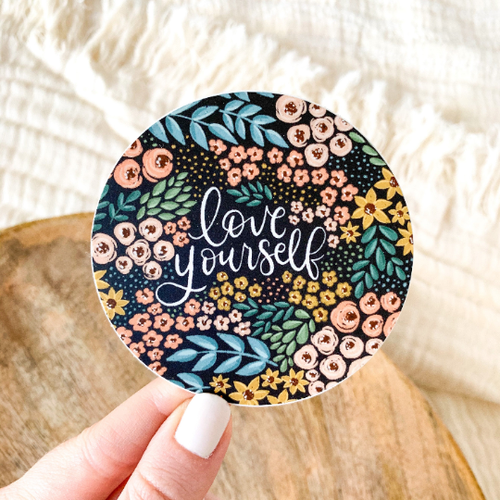 Love Yourself Sticker Love Yourself Sticker