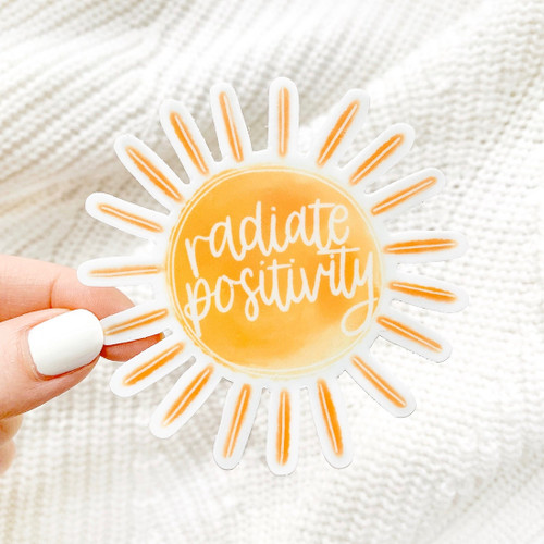 Radiate Positivity Sticker Radiate Positivity Sticker