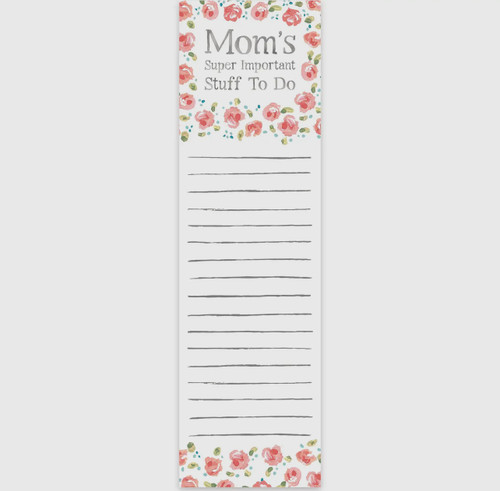 Moms Stuff List Pad
