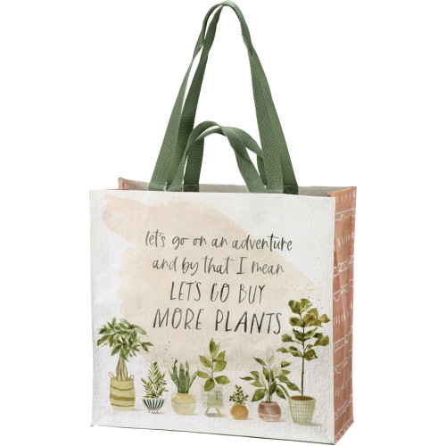 Let's Buy More Plants Market Tote