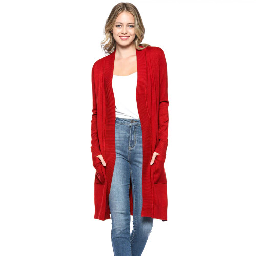 Red Cardigan