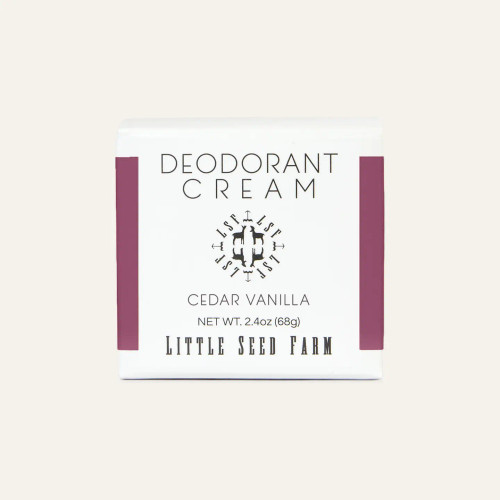 Little Seed Cedar Vanilla Deodorant Cream