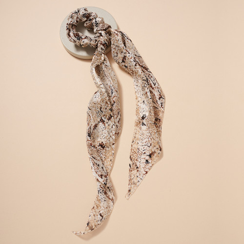 Snake Skin Hair Scarf