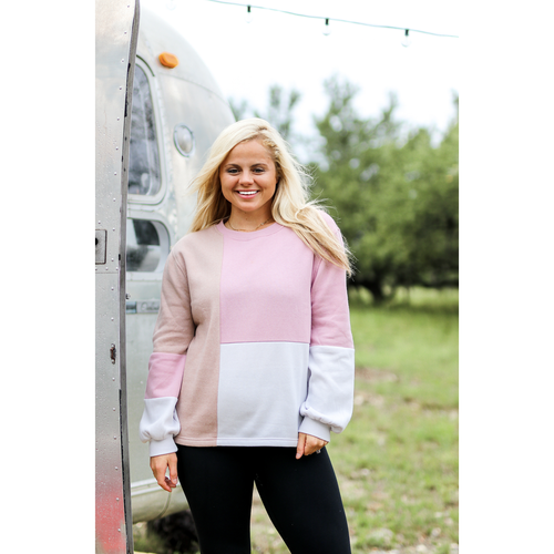 Tan Bell Sleeve Pullover Tan Bell Sleeve Pullover