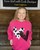 Cow & Sequin Heart Sweatshirt