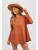 Terracotta Trapeze Knit Top