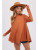 Terracotta Trapeze Knit Top