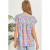 Multi Colored Flower Print Blouse