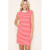 Red French Terry Dress