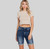 Dark Wash Bermuda Shorts