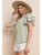 Jacquard Sage Blouse