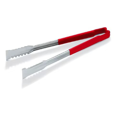 Vollrath | 9-1/2" Versa Grip Tong, Red