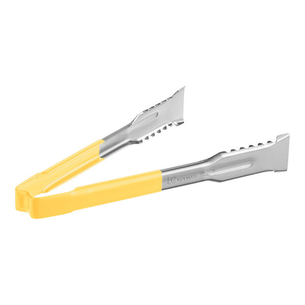 Vollrath | 9-1/2" Versa Grip Tong, Yellow