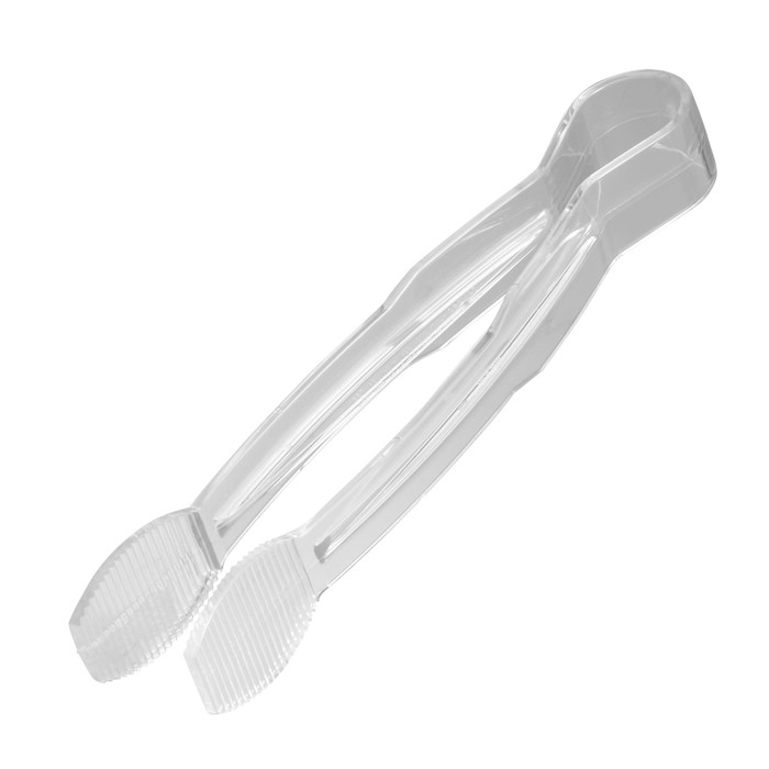 CAMBRO | 9" Flat Tong, Clear