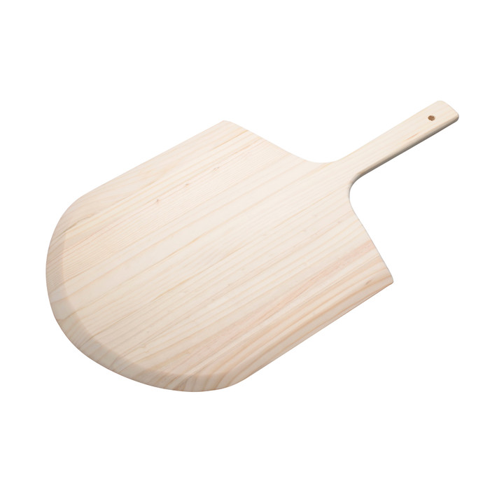 Winco | 24"L Pizza Peel with 15" x 14" Blade