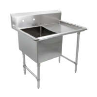 John Boos | One Compartment, Right Drain Board