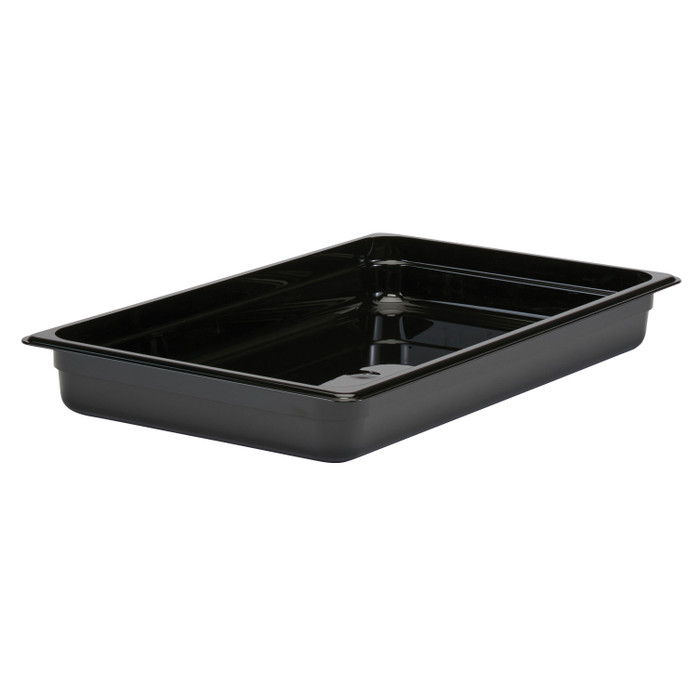 CAMBRO | Full Size 2-1/2"H, Food Container, Black
