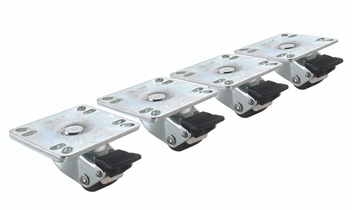 Krowne Meta | 1" Plate Caster