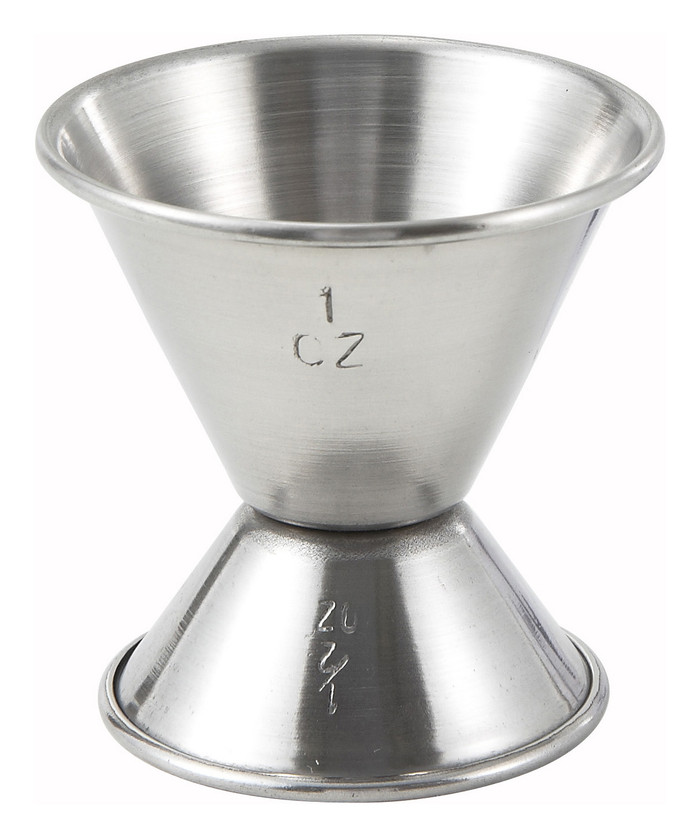 Winco | Double Jigger 3/4 & 1-1/2 oz