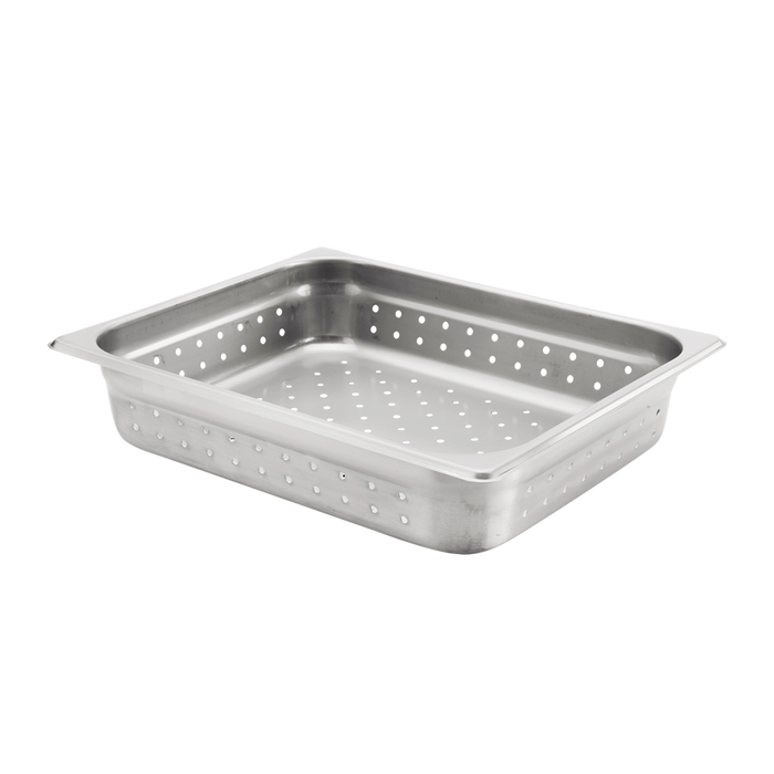 Browne USA | 2" Half Size Steam Table Pan, Perforated