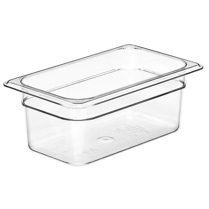 CAMBRO | 1/4 Size 4" Food Container, Clear