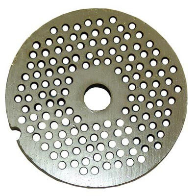 Alfa International | Meat Grinder Plate, Size 22, 1/8 Hole