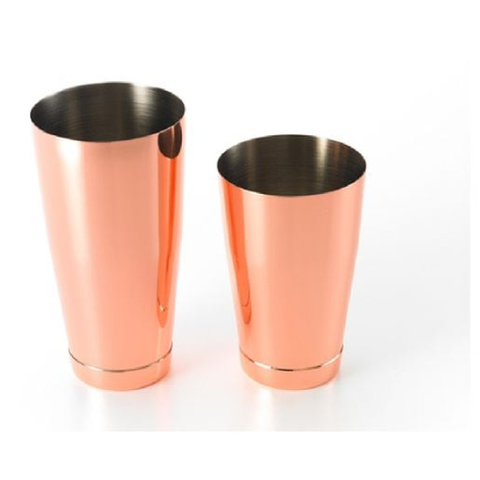 MERCER | Barfly 28 oz And 18 oz 2-Piece Copper Plated Bar Shaker MERCER | Barfly 28 oz And 18 oz 2-Piece Copper Plated Bar Shaker