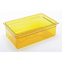 CAMBRO | High Heat, 6" Food Container, Amber