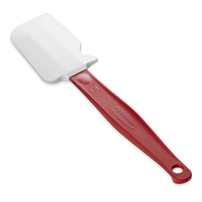 Rubbermaid | 9 1/2" Scraper Spatula - Red Handle
