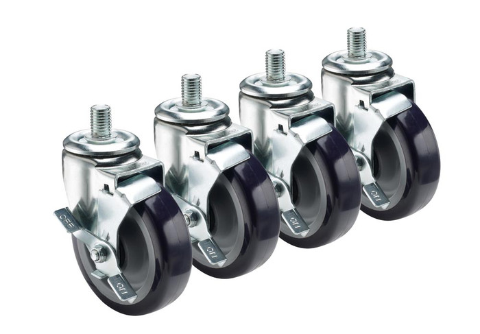 Krowne Meta | 5" Threaded Caster