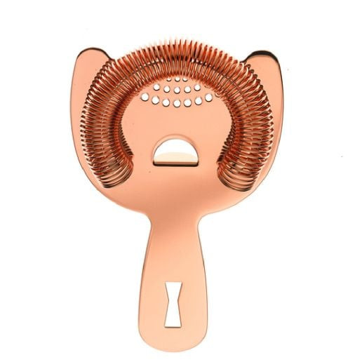 MERCER | 6" Copper Plated Heavy-Duty Spring Bar Strainer