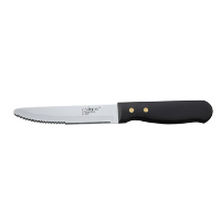 Winco | Jumbo Steak Knife, Black (Per Dozen)