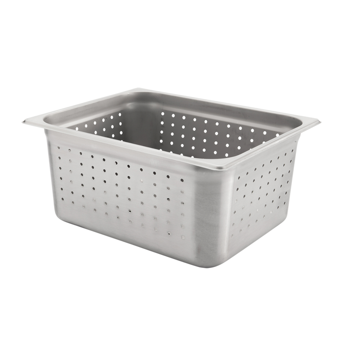 Browne USA | 6" Half Size Steam Table Pan, Perforated