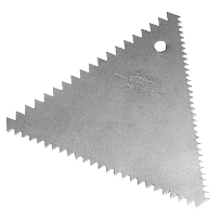 AUGUST THOMSEN | Aluminum 4 1/4" x 4 1/4 Decorating and Icing Comb