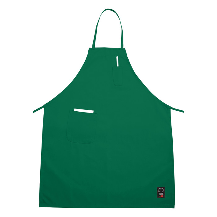 Winco | Bib Apron, Green