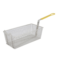 Winco | Fry Basket, Yellow Handle