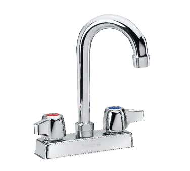 Krowne Meta | Gooseneck Faucet, Deck Mount