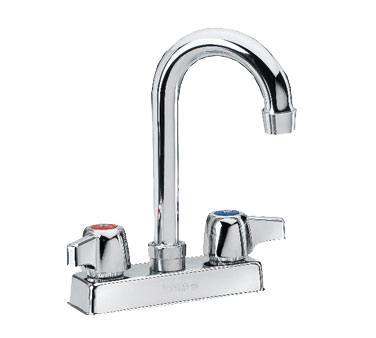 Krowne Meta | Gooseneck Faucet, Deck Mount