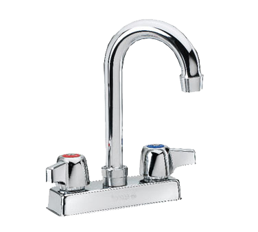 Krowne Meta | Gooseneck Faucet, Deck Mount