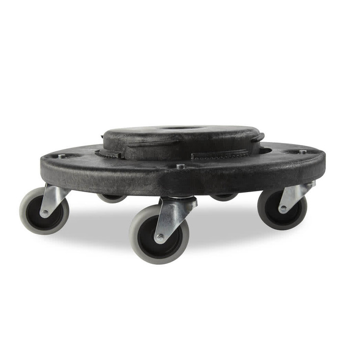 Rubbermaid | Round Plastic Trash Can Dolly