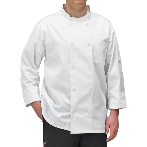 Winco | Chef's Coat, White, Medium