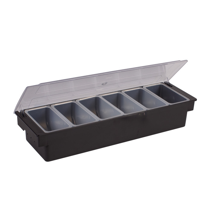 Winco | Condiment Caddy, 6-Compartment