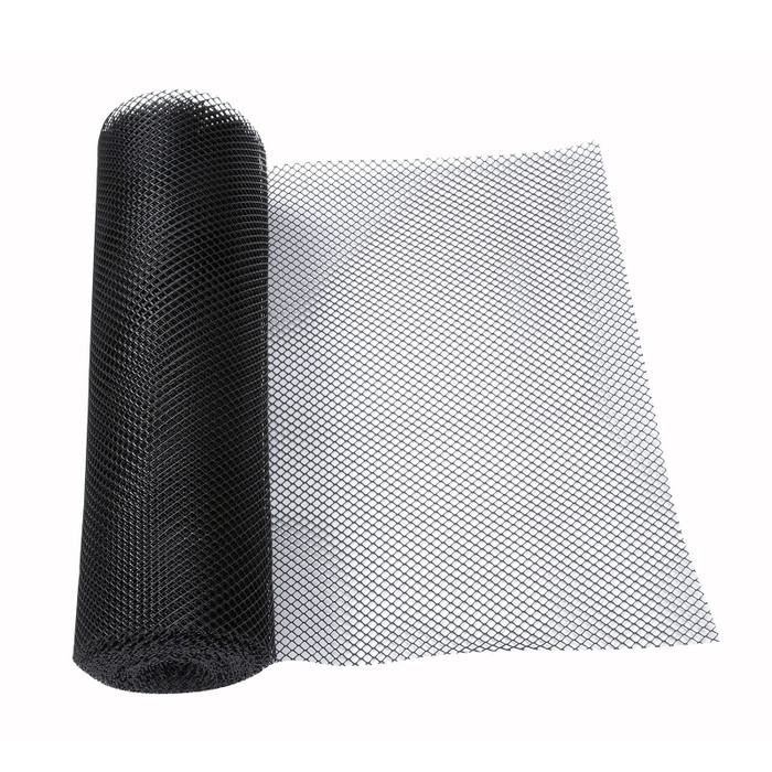 Winco | Bar 7 Shelf Liner, Black (Per Foot)