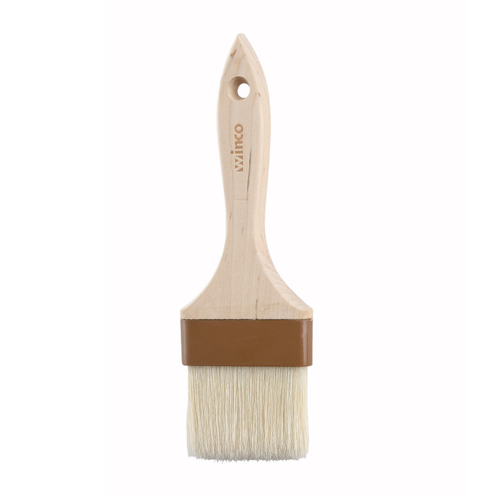 Winco | 3"w Pastry Brush, Boar Hair