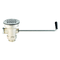 T&S Brass | 950 Twist Waste Valve with 1 1/2" Adapter